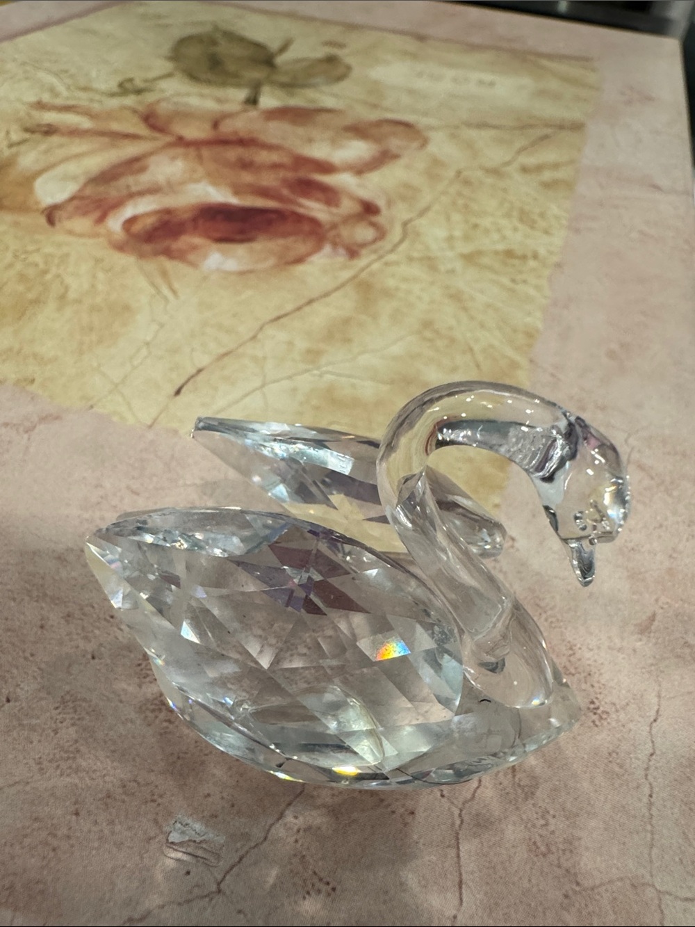 Swarovski Crystal Swan